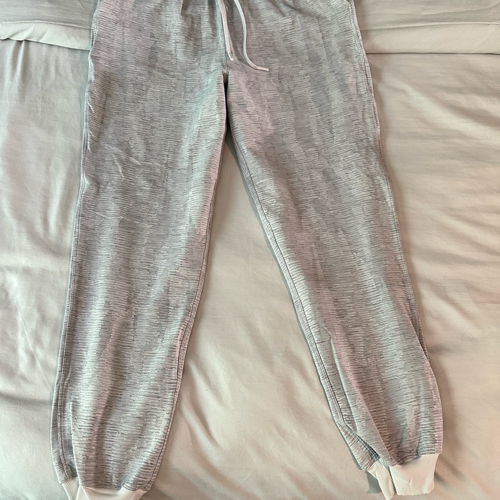 Lululemon Athletica Gray Joggers with Tapered Design